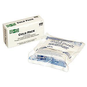 Pac-Kit 4" x 5" White Instant Cold Pack, 1EA