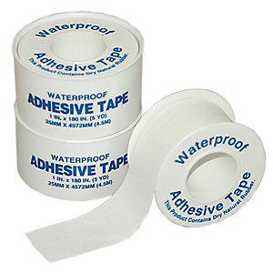 Pac-Kit Tape, White, 1 In. W, 5 ft. L