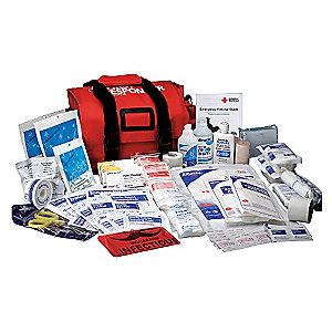 American Red Cross First Aid Kit,  Nylon Case Material, First Response, 1 People Served