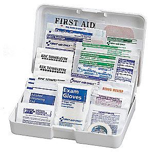 American Red Cross First Aid Kit,  Plastic Case Material, Vehicle, 1 People Served