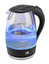 Kalorik Glass Water Kettle with Blue LED lights