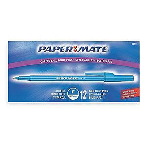 Paper Mate Stick Fine-Point Ballpoint Pen, 0.8 mm, Blue