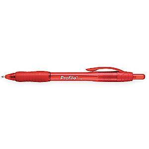 Paper Mate Retractable Bold-Point Ballpoint Pen, 1.4 mm, Red
