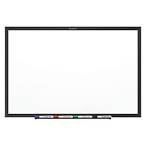 Quartet Gloss-Finish Steel Dry Erase Board, Wall Mounted, 36"H x 60"W, White