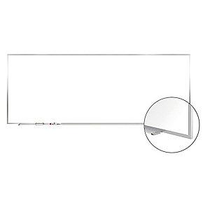 Ghent Gloss-Finish Steel Dry Erase Board, Wall Mounted, 48-1/2"H x 144-1/2"W, White