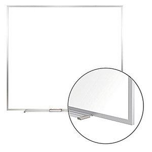 Ghent Gloss-Finish Steel Dry Erase Board, Wall Mounted, 48-1/2"H x 48-1/2"W, White