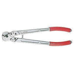 Knipex Wire Rope Cutter,17-1/2" Overall Length,Center Cut Cutting Action,Primary Application:  Wire 