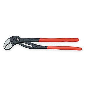 Knipex 16" Push Button V-Jaw Water Pump Plier, 3-1/2" Max. Jaw Opening