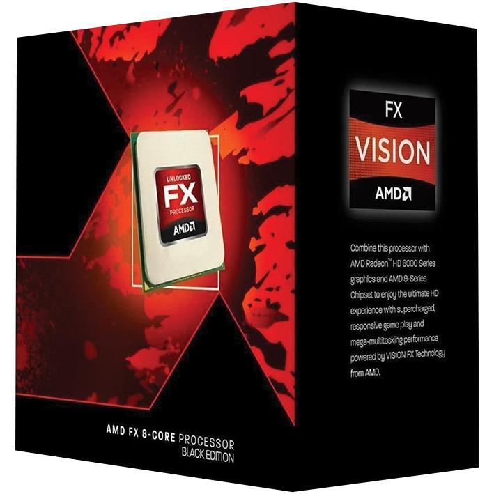 AMD FX-9370 8-Core Black Edition Socket AM3+ 4.7GHz Processor, Retail