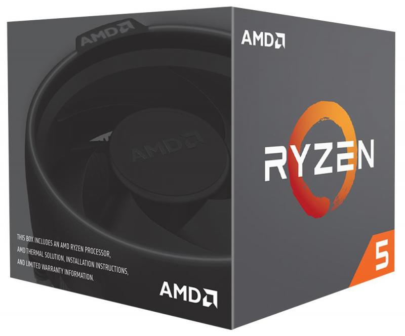 AMD Ryzen 5 Quad Core Socket AM4 3.2GHz Processor, Retail