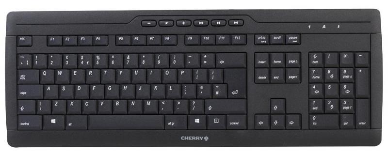 Cherry Stream 3.0 USB Wired Keyboard, Black