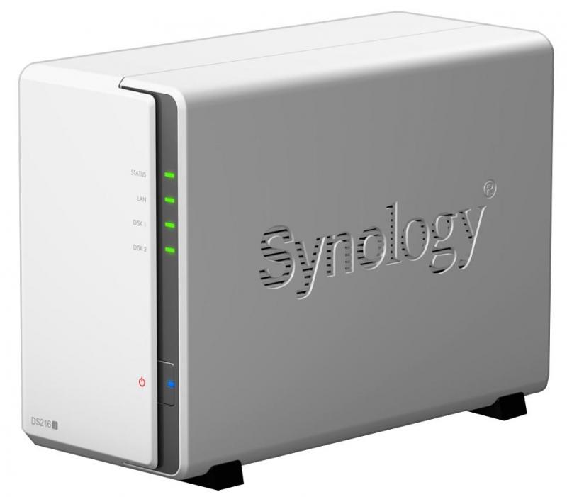 Synology DiskStation 2-Bay NAS Server, Diskless