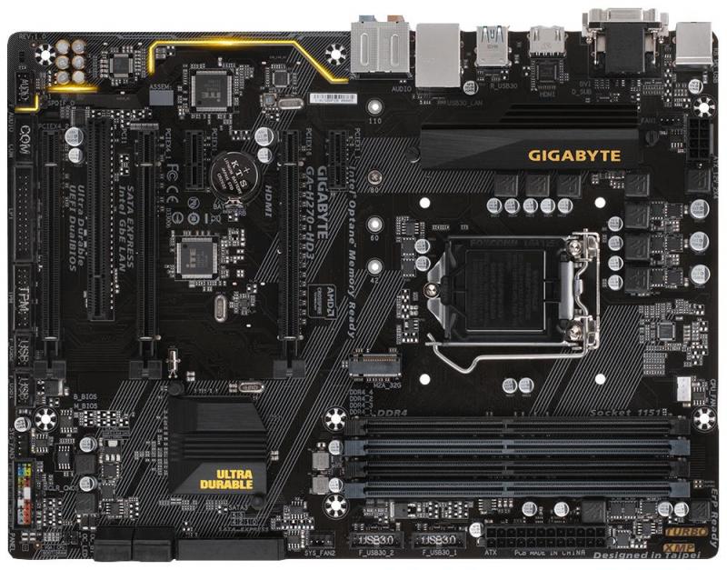 Gigabyte Intel H270 Express Socket 1151 ATX Motherboard