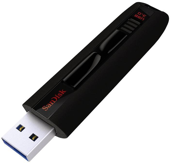 SanDisk Extreme USB 3.0 Flash Drive - 128GB, 245MB/s Read, 190MB/s Write