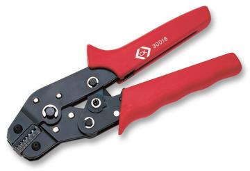 C.K Tools Ratchet Crimping Pliers for End Sleeve Ferrules 0.14-2.5mm² AWG 26-14
