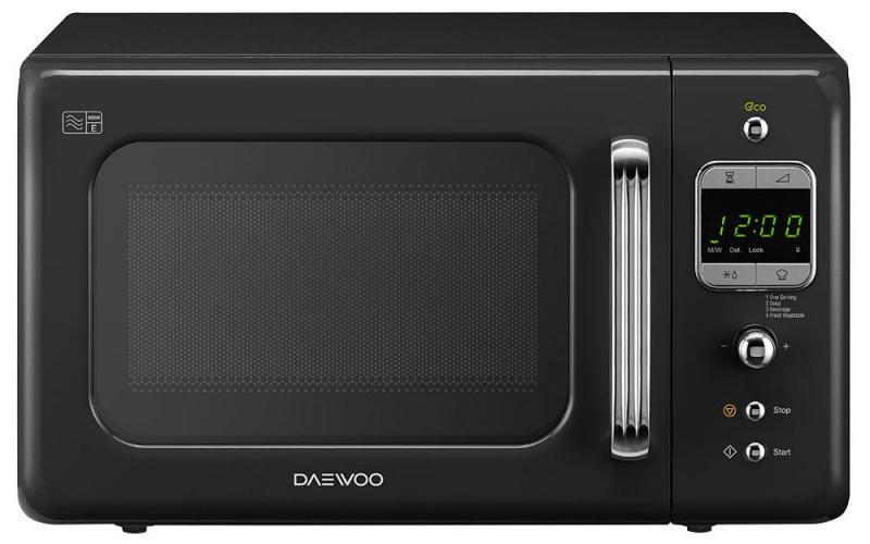Daewoo 800W Microwave in Black with 20L Capacity