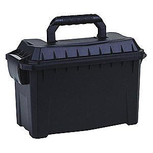 Flambeau Plastic Portable Tool Box, 9-7/32"H x 4-1/4"W x 6", Black