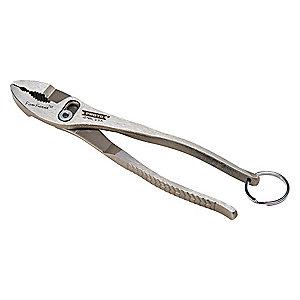 Proto Slip Joint Pliers, 10" Overall Length, 31/64" Max. Jaw Opening, Handle Type: Knurled