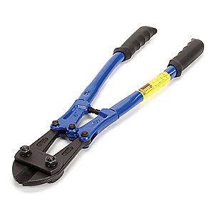 Westward Steel Bolt Cutter, 18" Overall Length, 1/4" Hard Materials up to Brinnell 455/Rockwell C48