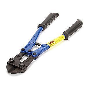 Westward Steel Bolt Cutter, 14" Overall Length, 3/16" Hard Materials up to Brinnell 455/Rockwell C48