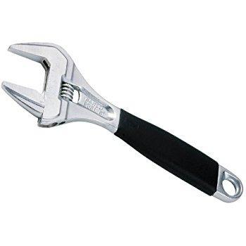 Bahco 8" (218mm) Wide Jaw Adjustable Wrench - Black Finish
