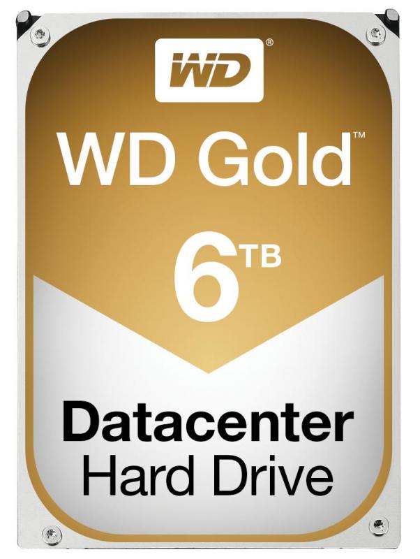 WD Gold 3.5" Datacenter HDD SATA 6Gb/s, 6TB