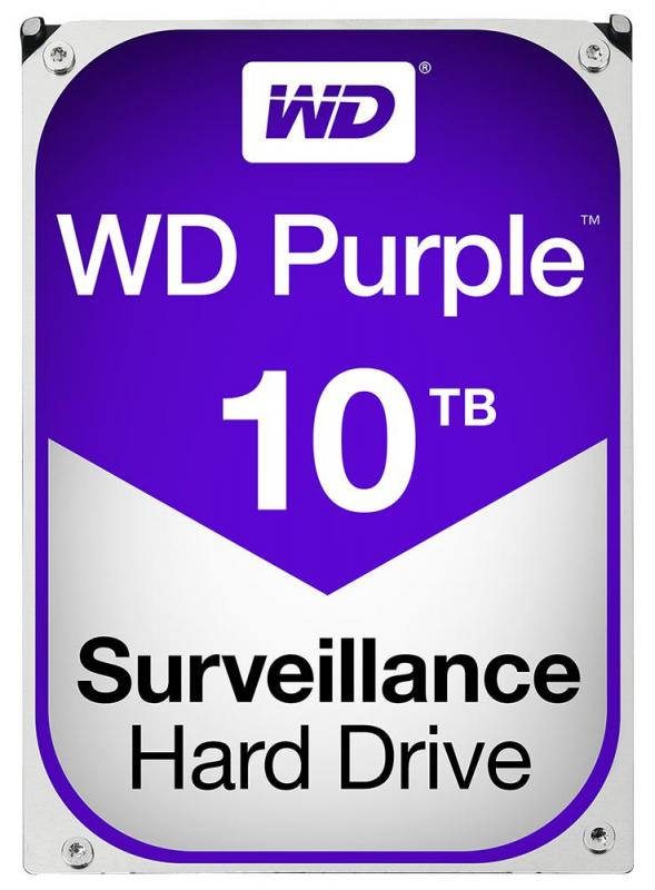 WD Purple Surveillance 3.5" Internal HDD SATA 6Gb/s, 10TB