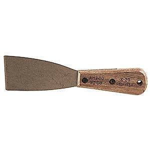 AMPCO Stiff Scraper with 1-1/4" Nickel Copper Blade, Natural