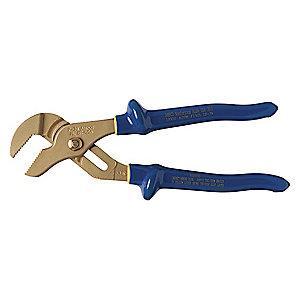 AMPCO 10-1/4" Groove Joint Straight Jaw Tongue and Groove Plier, 1-1/2" Max. Jaw Opening