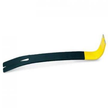 Stanley Pry Bar,  High-Carbon Steel, 12-3/8-In.