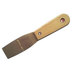 Westward Flexible Putty Knife with 1-1/4" Beryllium Copper Blade, Natural