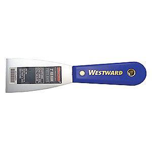 Westward Flexible Putty Knife with 2" Carbon Steel Blade, Blue