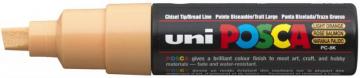 uni-ball Broad Chisel Tip Posca PC-8K Marker Pen - Light Orange
