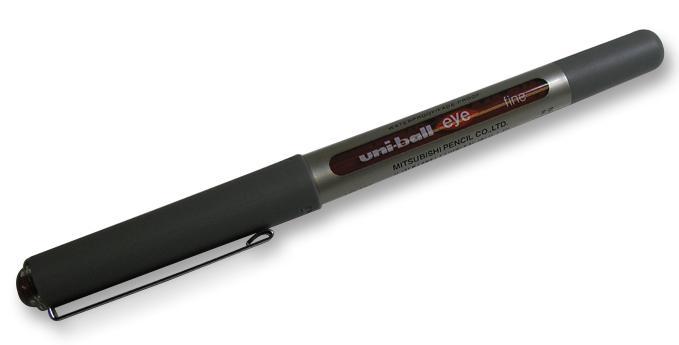 uni-ball Medium Tip Eye Rollerball Pen - Red