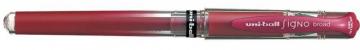uni-ball Broad Tip Signo UM-153 Rollerball Pen - Metallic Red