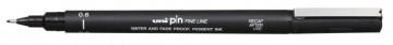 uni-ball 0.6mm Pin Fine Line Drawing Pen - Black