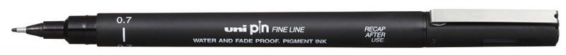 uni-ball 0.8mm Pin Fine Line Drawing Pen - Black