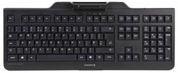 Cherry KC 1000 SC USB Wired Security Keyboard with Smartcard Terminal, Black