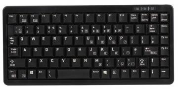Cherry G84-4100 Compact USB Wired Keyboard, Black