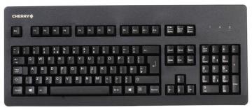 Cherry G80-3000 Mechanical USB Wired Keyboard, Black Switches