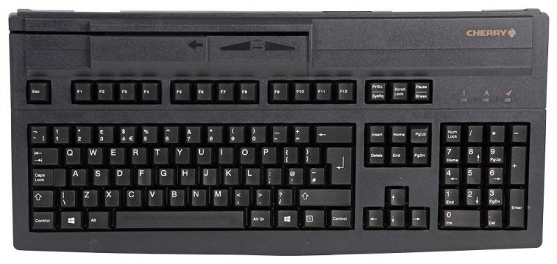 Cherry MultiBoard MX V2 USB Wired Keyboard with Magnetic Card Reader