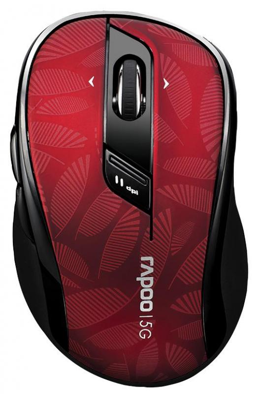 Rapoo 7100P 5GHz Wireless Optical Mouse Red