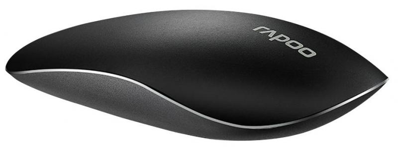 Rapoo T8 5GHz Wireless Touch Laser Mouse, Black