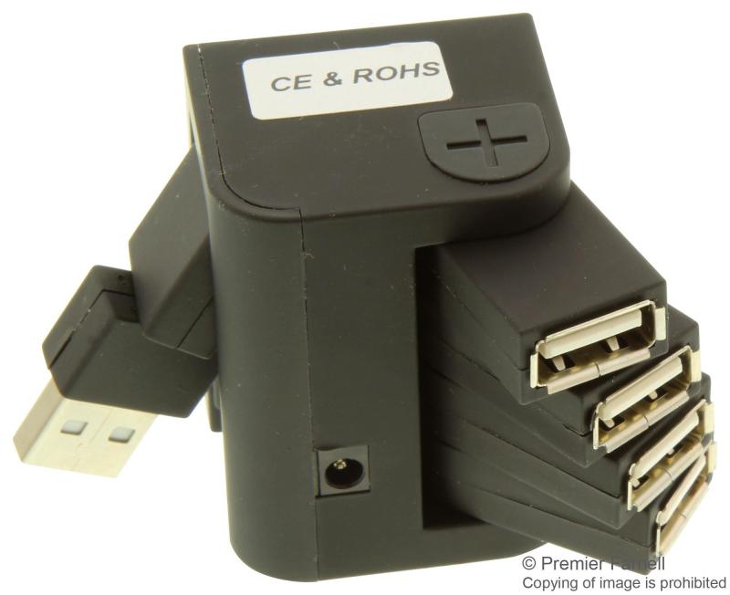 Pro Signal 4 Port USB 2.0 Ultra-Compact Hub - Bus Powered