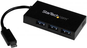 StarTech 4-Port USB 3.0 Hub - USB-C to 1x USB-C 3x USB-A Bus Powered
