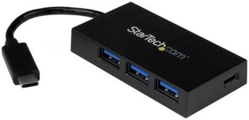 StarTech 4-Port USB 3.0 Hub - USB-C to 1x USB-C 3x USB-A - Bus Powered