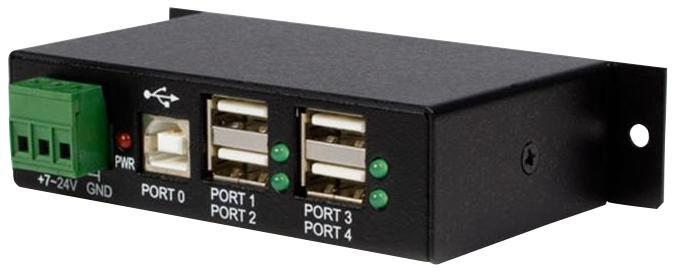 StarTech 4 Port Rugged Industrial USB Hub - Mountable, Bus Powered