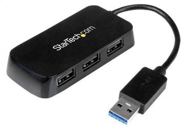 StarTech Mini 4 Port USB 3.0 Hub - Bus Powered