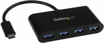 StarTech 4 Port USB 3.0 Hub, USB-C to 4x USB-A