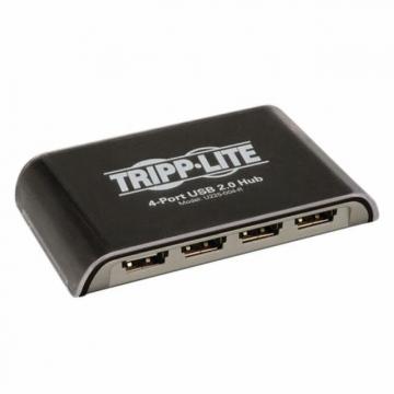 Tripp Lite 4-Port USB 2.0 480Mbps Hub w/4ft USB 2.0 Cable